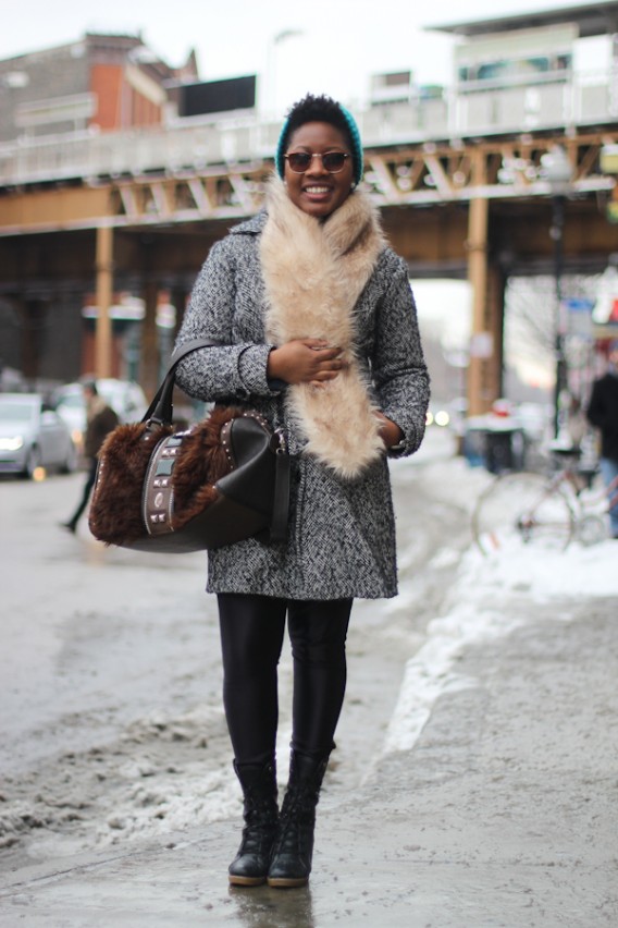 Chicago Street Style: Sarah, Furry in Wicker Park