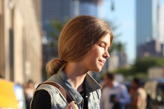 New York Street Style: Squinting in the Sunlight