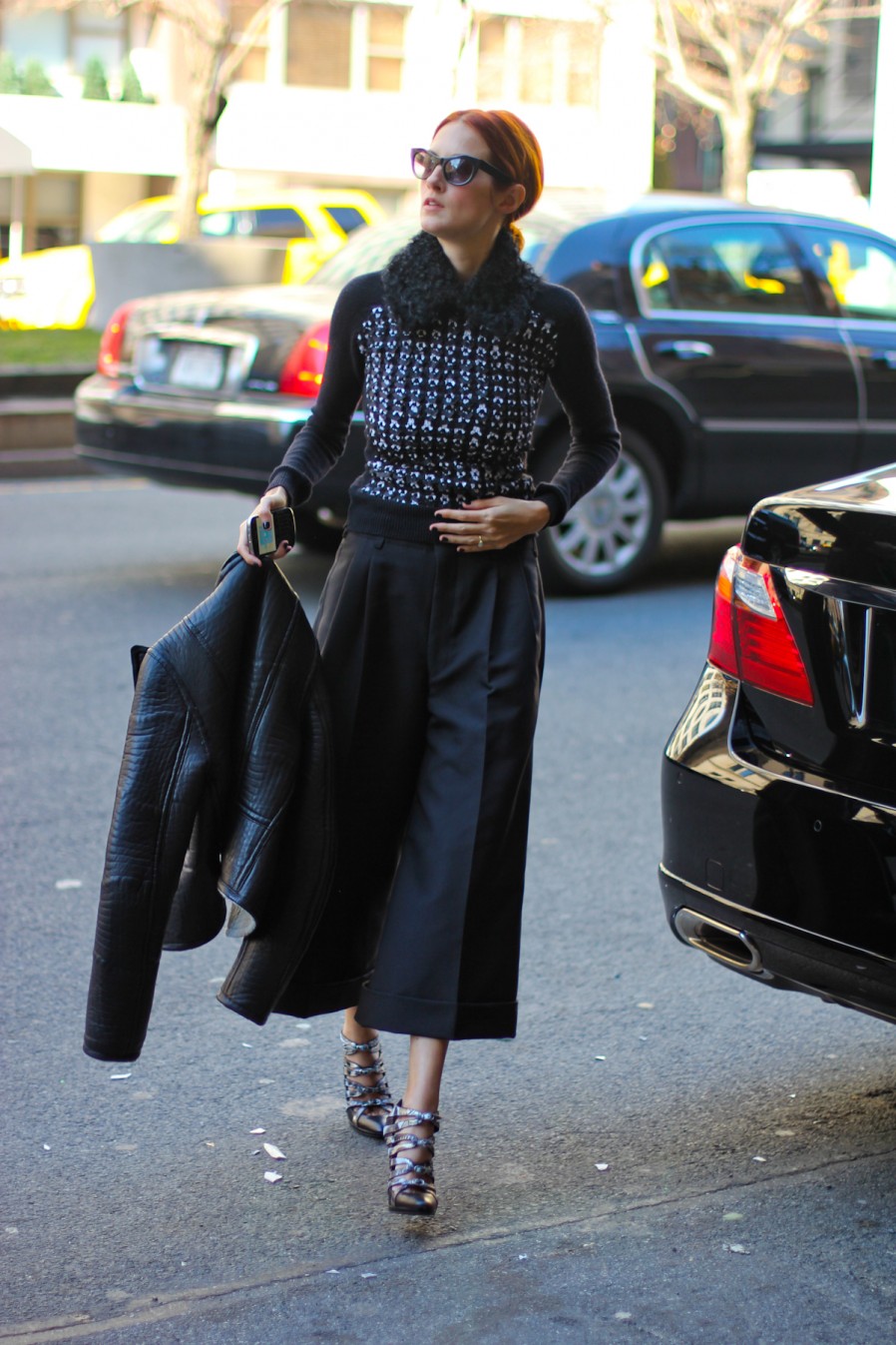Taylor Tomasi Hill Arriving at Theyskens Theory