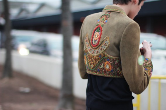 New York Fashion Week: Embroidered Jacket