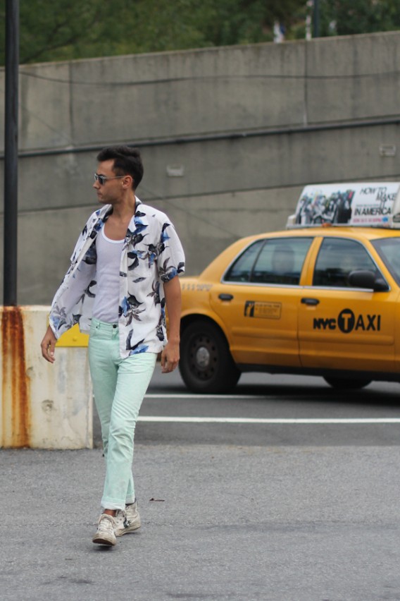 New York: A Man in Mint