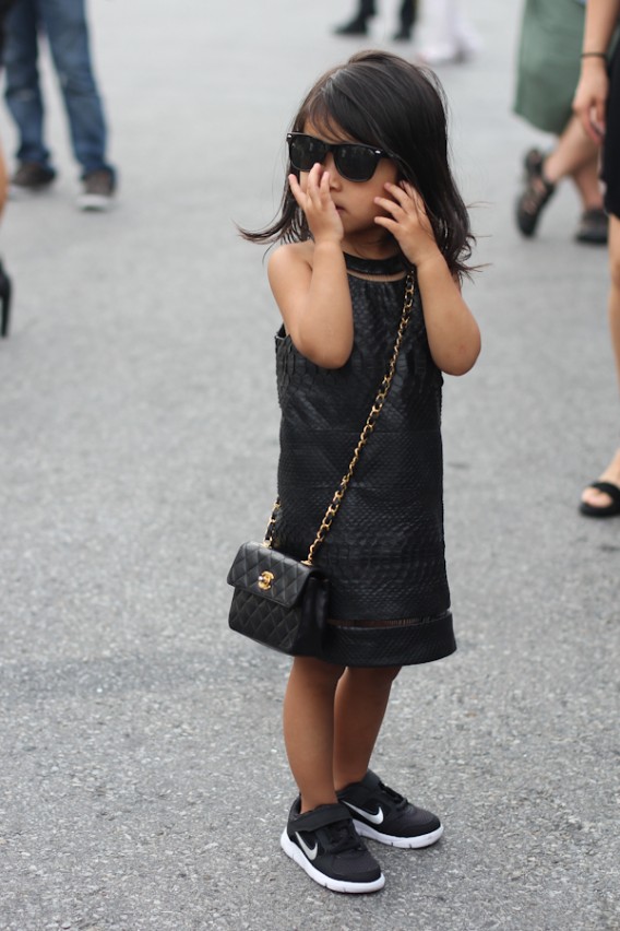 New York... Aila Wang in Alexander Wang