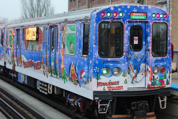 Special Feature... CTA Holiday Train!