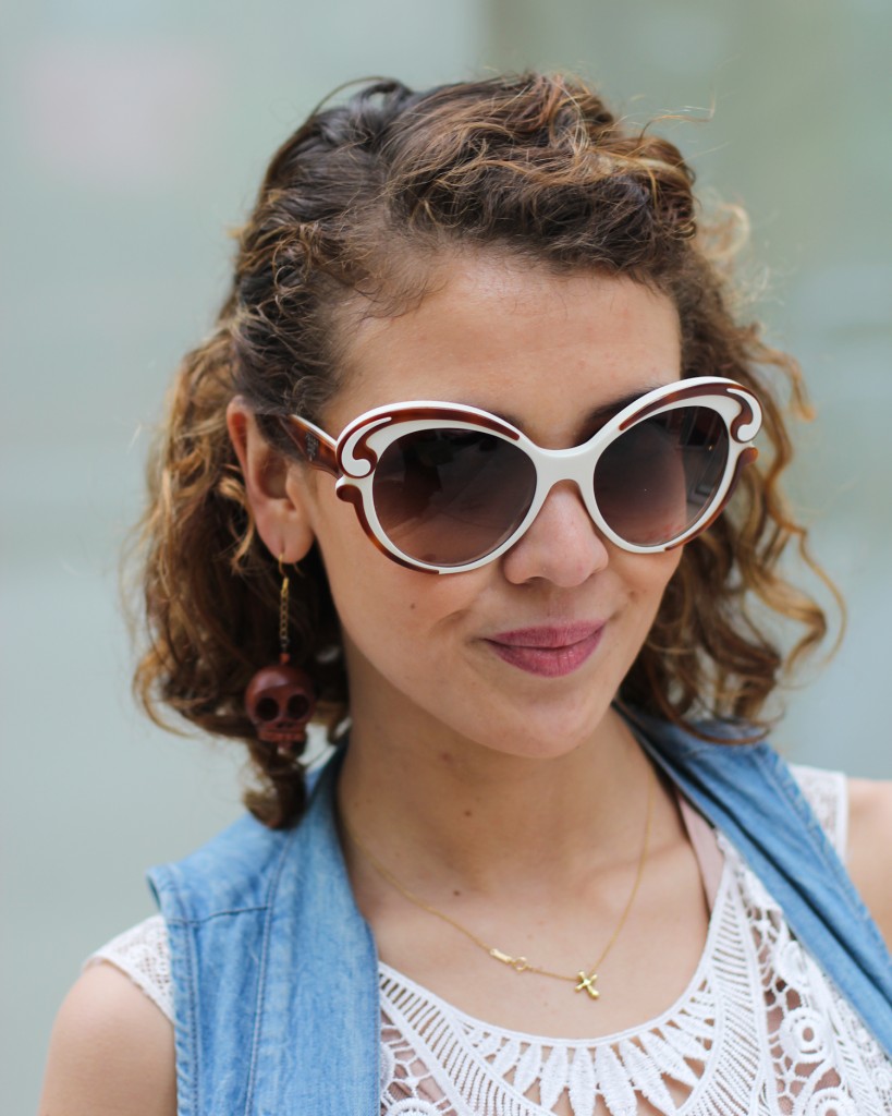 chicago street style prada sunglasses